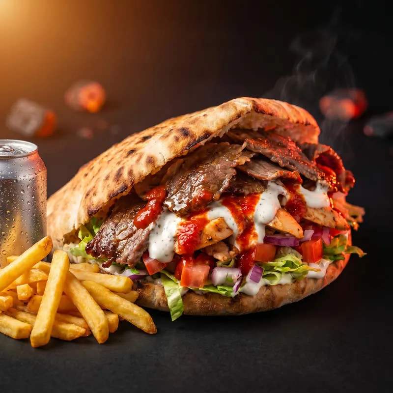 Menú Kebab